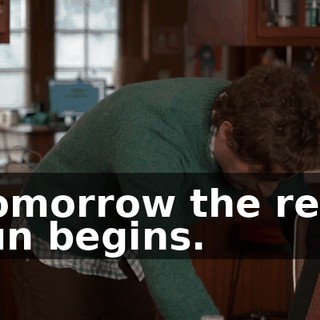 Tomorrow the real fun begins.