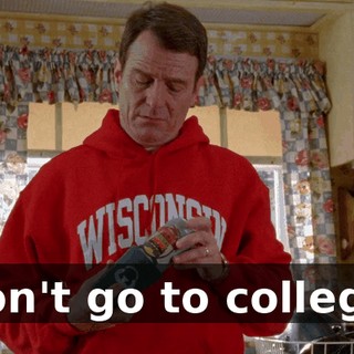 Don't go to college.