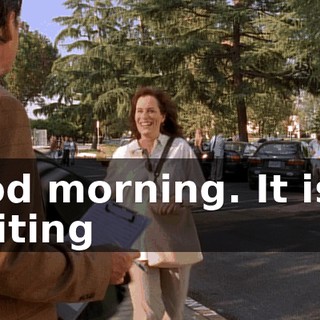 Good morning. It is so exciting