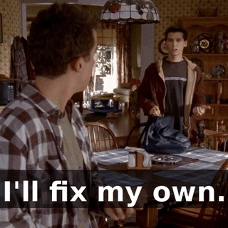 I'll fix my own.