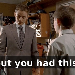 but you had this.