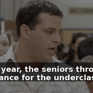 Every year, the seniors throw this dance for the underclassmen