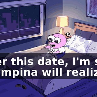 After this date, I'm sure Shrimpina will realize