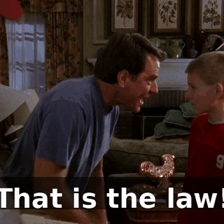 That is the law!