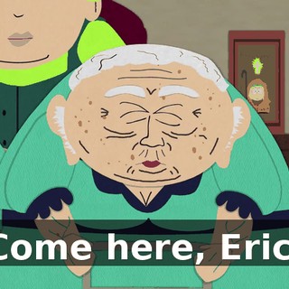 Come here, Eric,