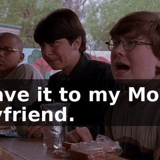 I gave it to my Mom's boyfriend.