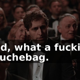 God, what a fucking douchebag.