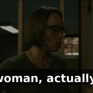 woman, actually.