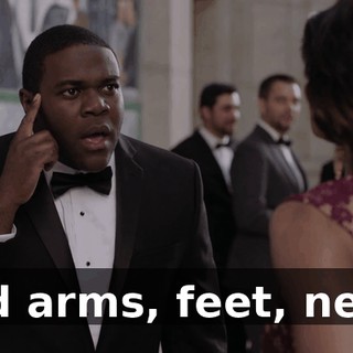 and arms, feet, neck,