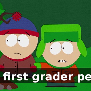 in first grader pee.