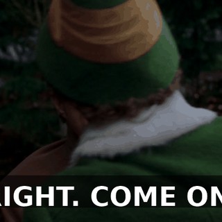 RIGHT. COME ON.