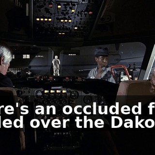 There's an occluded front stalled over the Dakotas,