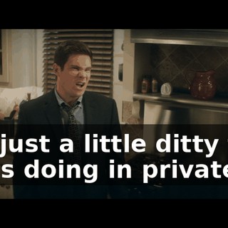 Uh, just a little ditty that I was doing in private.