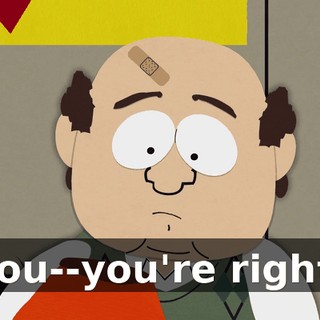 You--you're right.