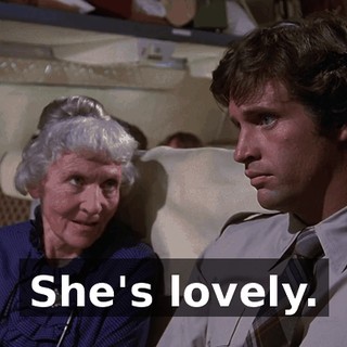 She's lovely.
