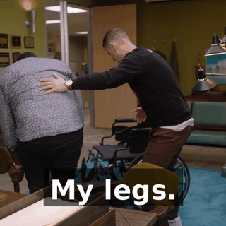 My legs.