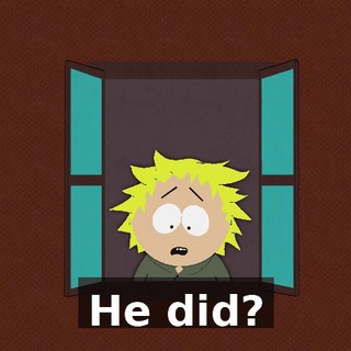 He did?