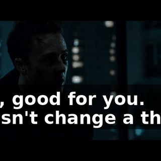 Hey, good for you. Doesn't change a thing.