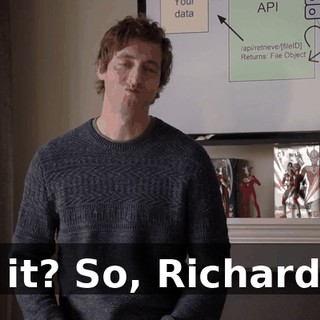 Is it? So, Richard...