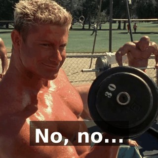 No, no...