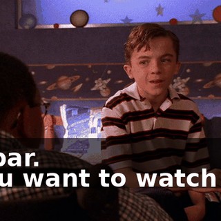 - a bar. - You want to watch TV?