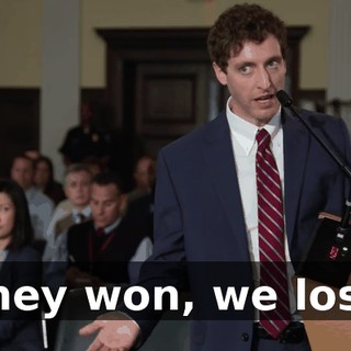They won, we lost.