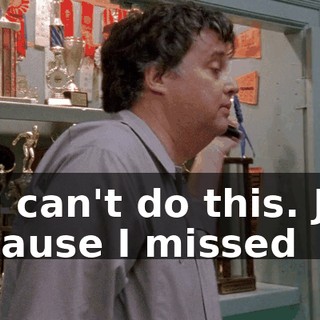 You can't do this. Just because I missed