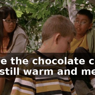 while the chocolate chips are still warm and melty!
