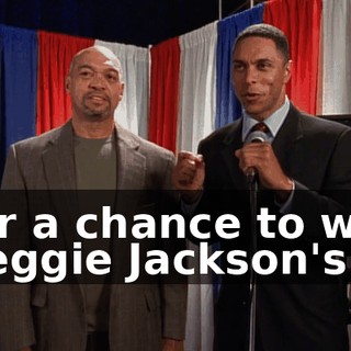 for a chance to win Reggie Jackson's