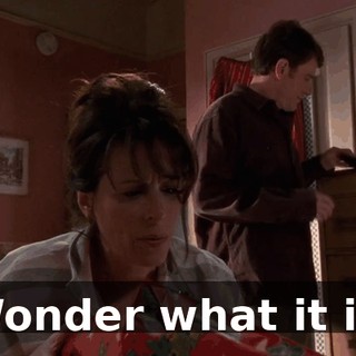 Wonder what it is.