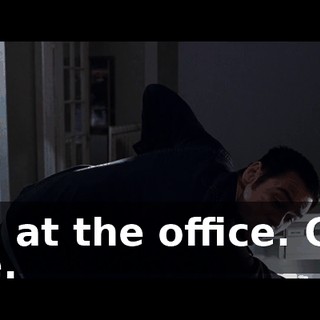 l'm at the office. Call me.