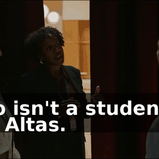 who isn't a student at Las Altas.