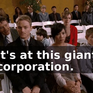 It's at this giant corporation.
