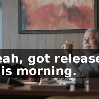 Yeah, got released this morning.