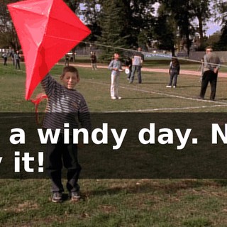 It's a windy day. Now say it!