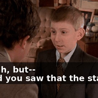 - Yeah, but-- - And you saw that the station