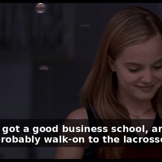 State's got a good business school, and I could probably walk-on to the lacrosse team.