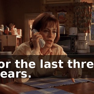 for the last three years.