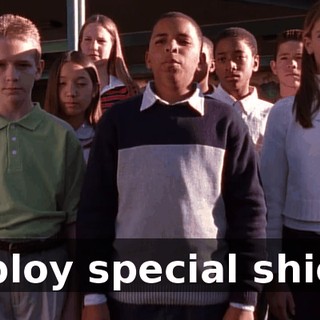 Deploy special shield.