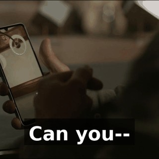 Can you--