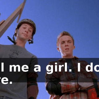 Call me a girl. I don't care.
