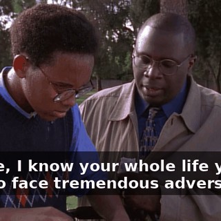 Stevie, I know your whole life you've had to face tremendous adversity.