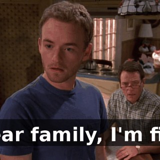 "Dear family, I'm fine.