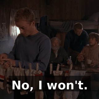 No, I won't.