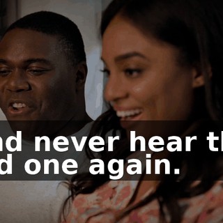 and never hear the old one again.