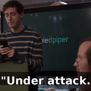 "Under attack.