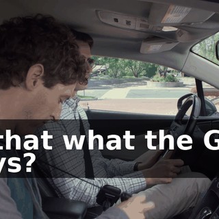 Is that what the GPS says?