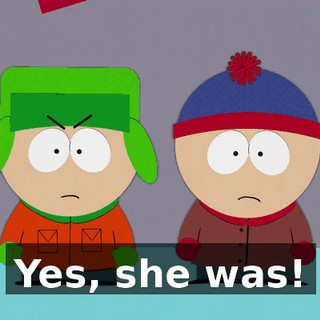 Yes, she was!