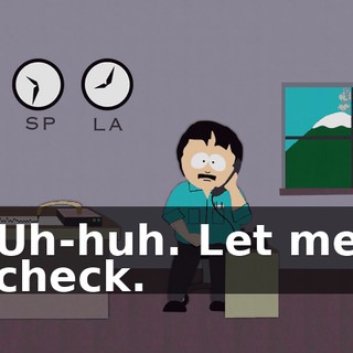 Uh-huh. Let me check.