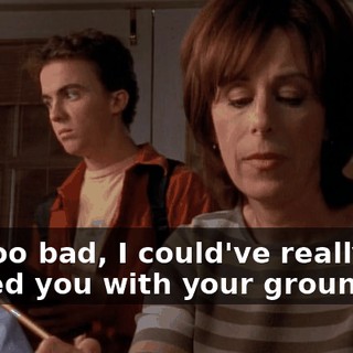 It's too bad, I could've really helped you with your grounders.